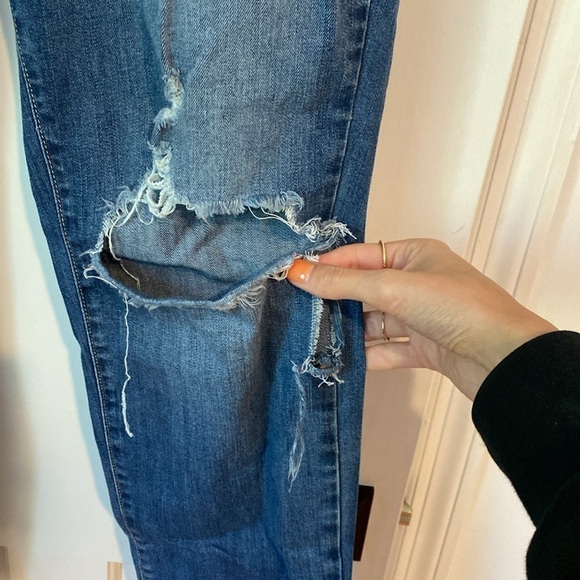 Flying monkey ripped skinny jeans size 30 - Picture 3 of 5
